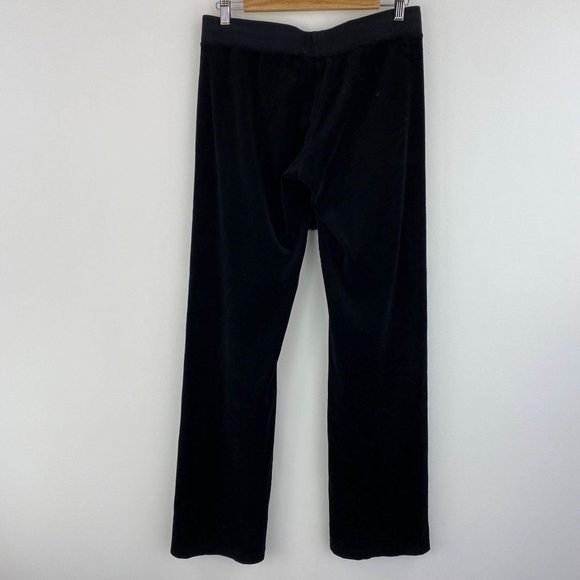 Vintage JUICY Black Velvet Drawstring Sweatpant - Picture 5 of 6